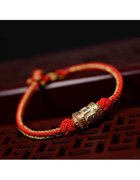 Tibetan Mantra Bracelet - Luck & Protection