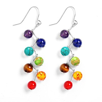 7 Chakra Earrings - Activate Energy Centers