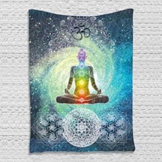 7 Chakra Meditation Tapestry